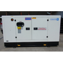 Guangzhou 80kVA Water Cooling AC 3 Phase Diesel Soundproof Original Generator with Perkins Engine